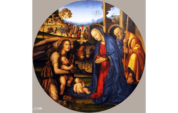 Tondo di Sacra Famiglia con San Giovannino