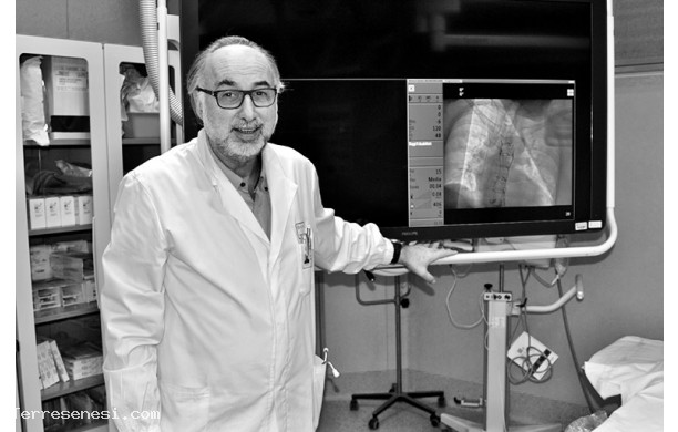 2018, Martedì 6 Febbraio - Carlo all'interno del suo dipartimento ospedaliero