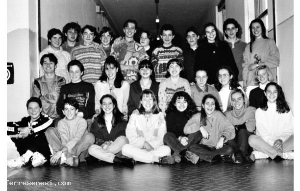 1992 - Gli allievi di 1^ Liceo scientifico